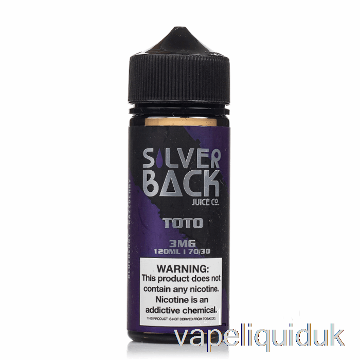 Toto - Silverback Juice Co. - 120mL 3mg Vape Juice